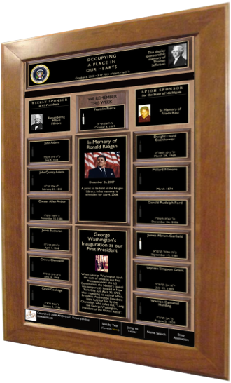 APIOH Memorial Board